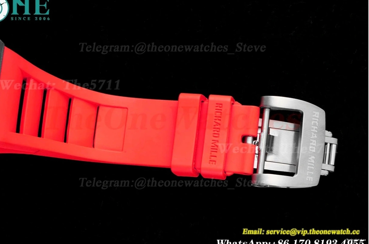 White Sonic Carbon RU Clone RMUL2 RM035 Red 0202